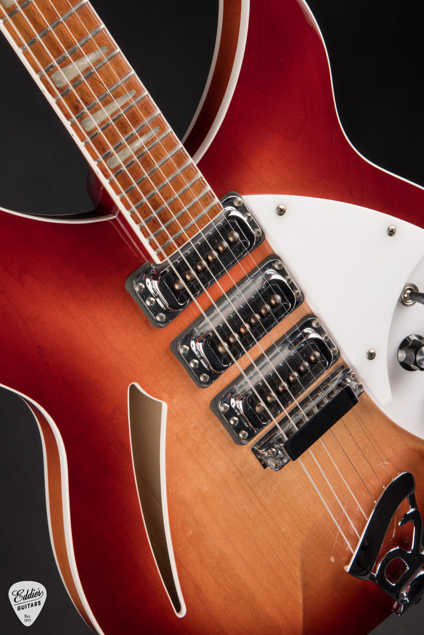 1996 Rickenbacker 370WB - Fire Glo - Eddie's Guitars