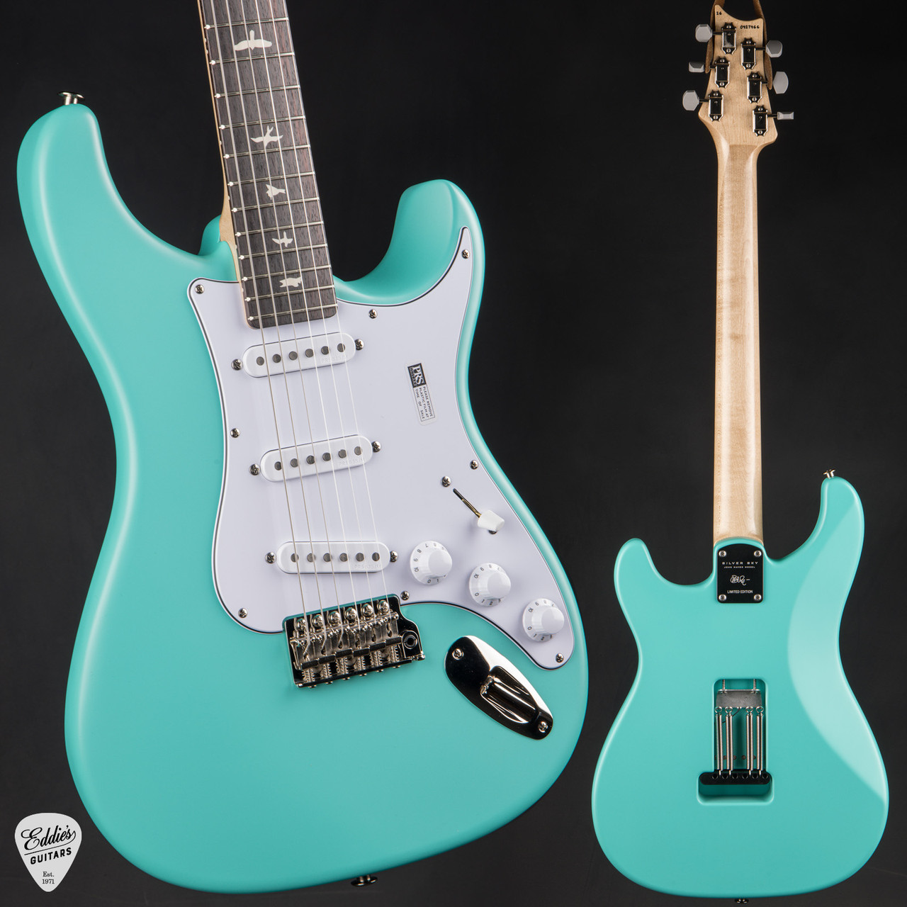 PRS Silver Sky Wild Blue Limited Edition #427466 - Eddie's Guitars