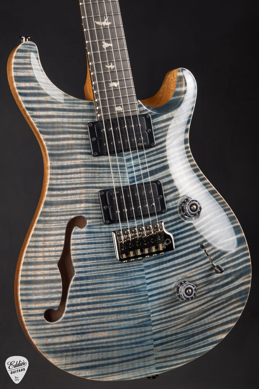 ギター PRS Custom 24 Semi-Hollow PRS Limited Edition Custom 24 Semi-Hollow - Faded Indigo #425526
