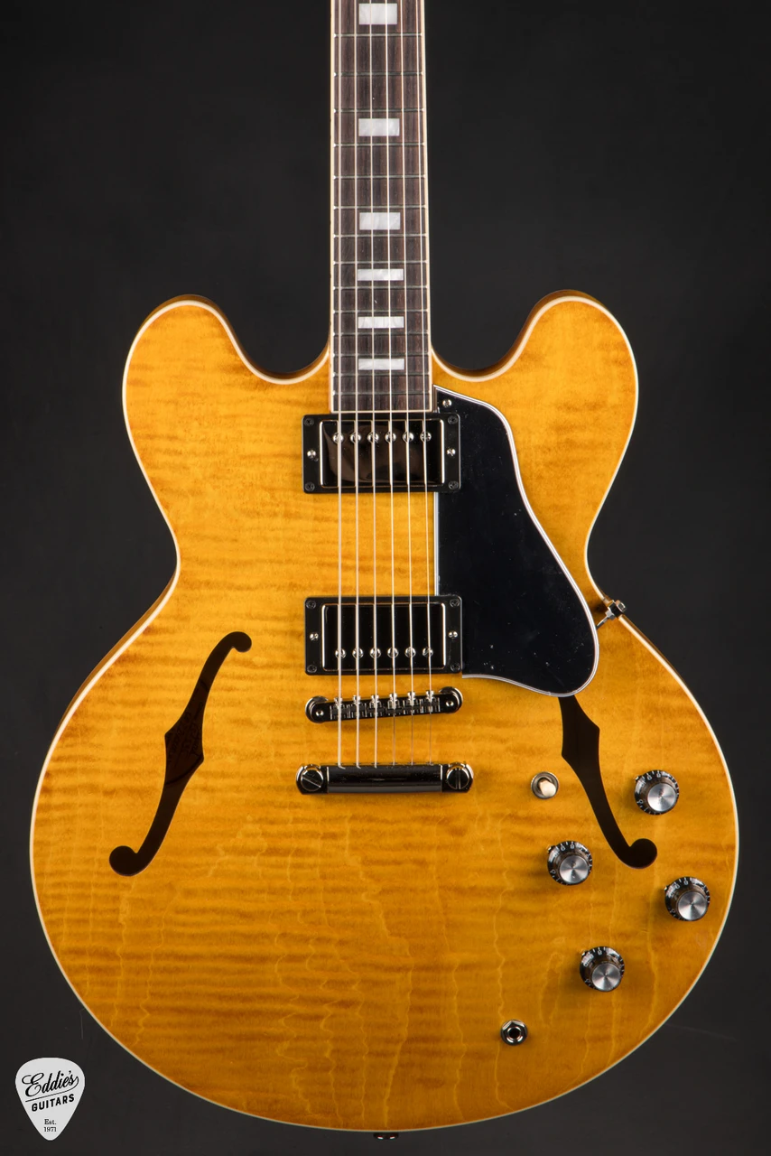Gibson ES-335 Figured Honey Amber #207760200 - Eddie's Guitars