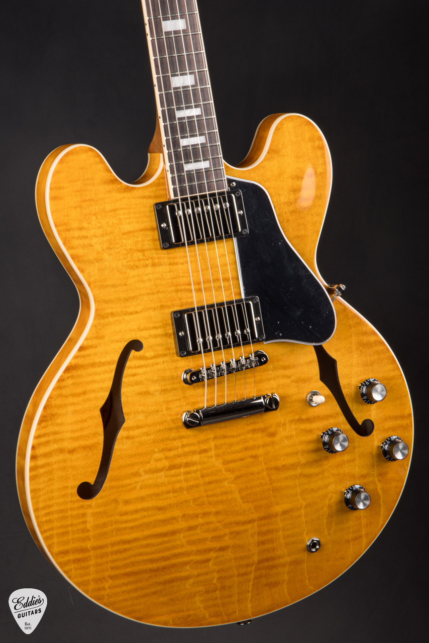 Gibson ES-335 Figured Honey Amber #207760200 - Eddie's Guitars