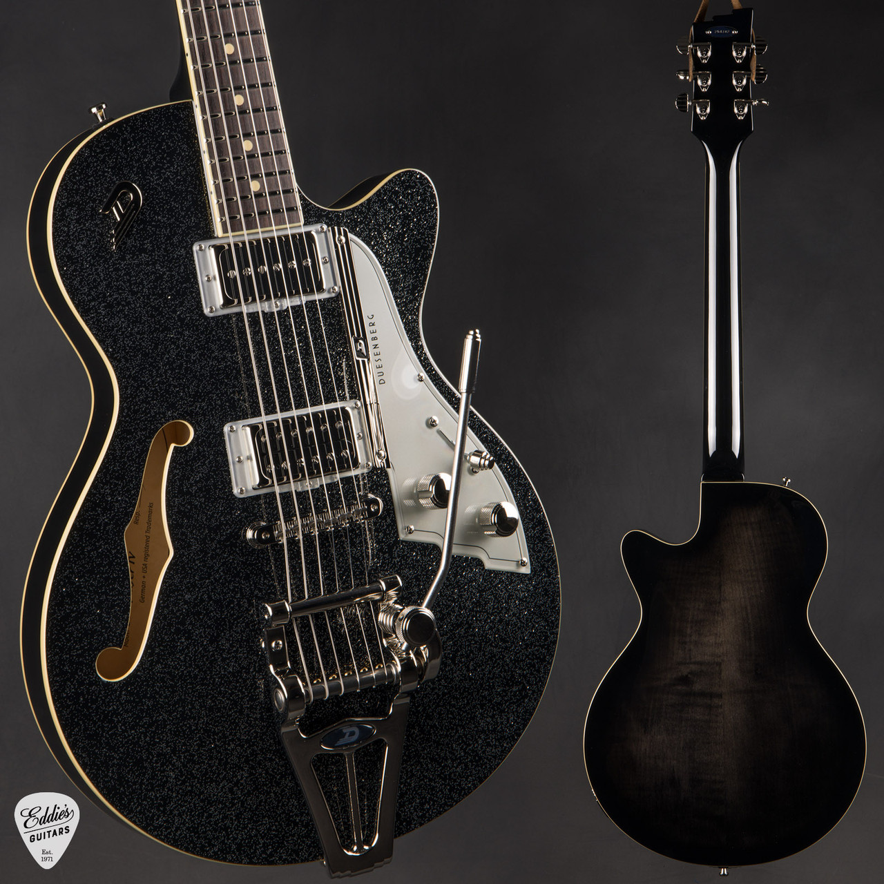Duesenberg Starplayer TV - Midnight Flake #254782 - Eddie's Guitars