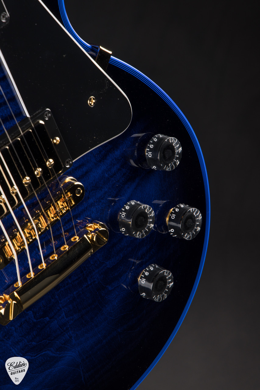 Gibson Custom Shop Dealer Select Les Paul Custom Figured Blue