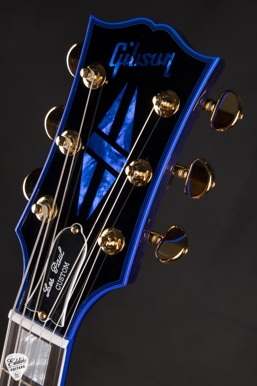 Gibson Custom Shop Dealer Select Les Paul Custom Figured Blue