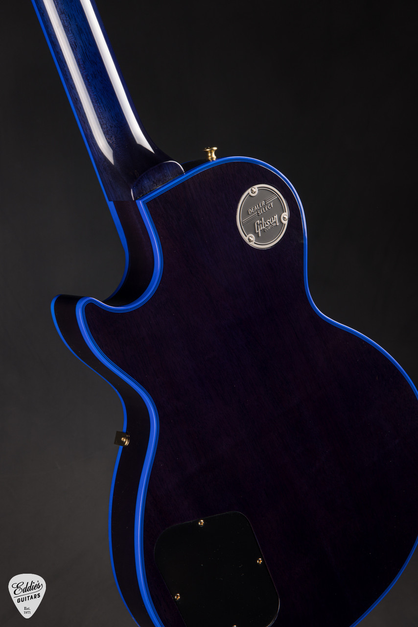 Gibson Custom Shop Dealer Select Les Paul Custom Figured Blue