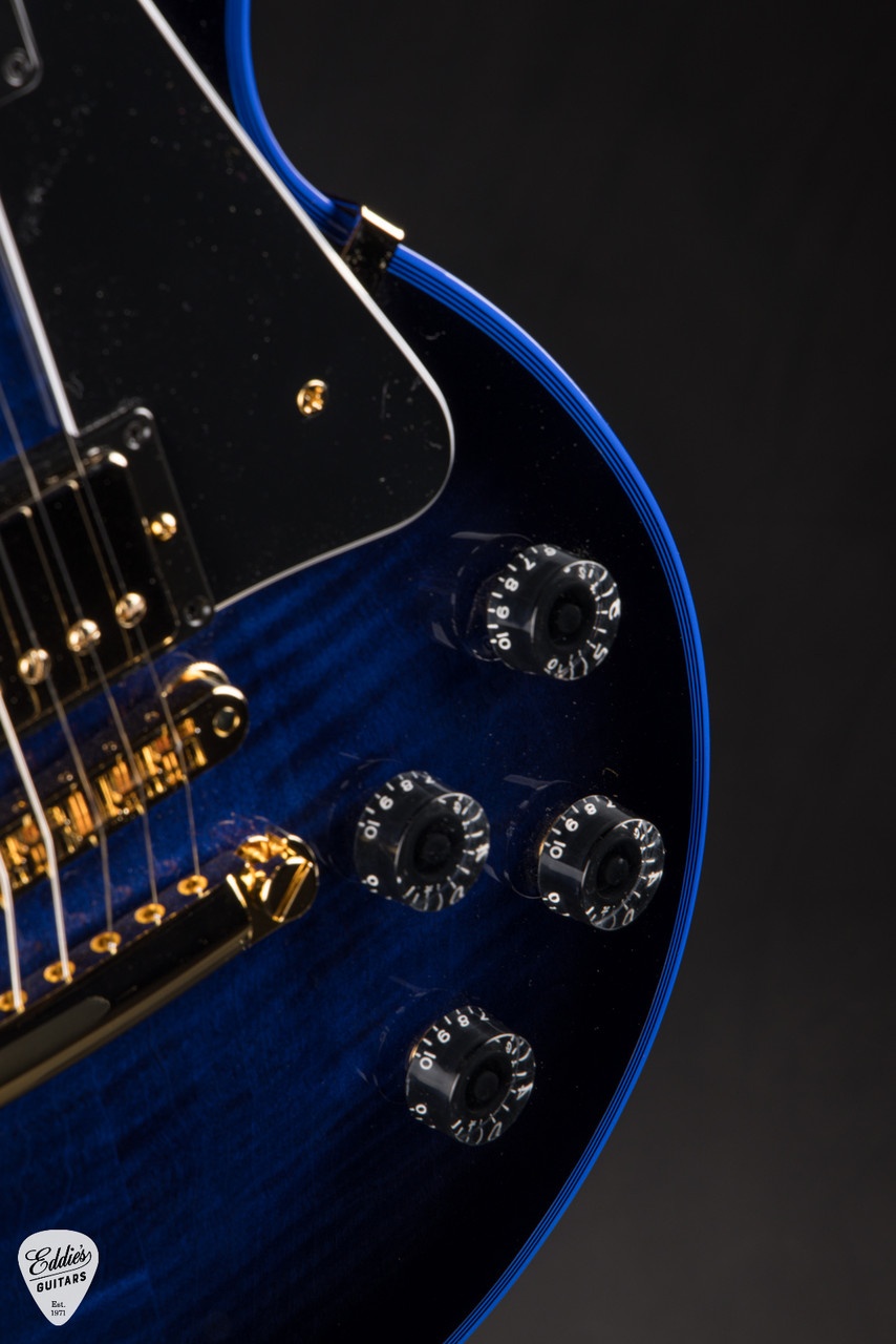 Gibson Custom Shop Dealer Select Les Paul Custom Figured Blue