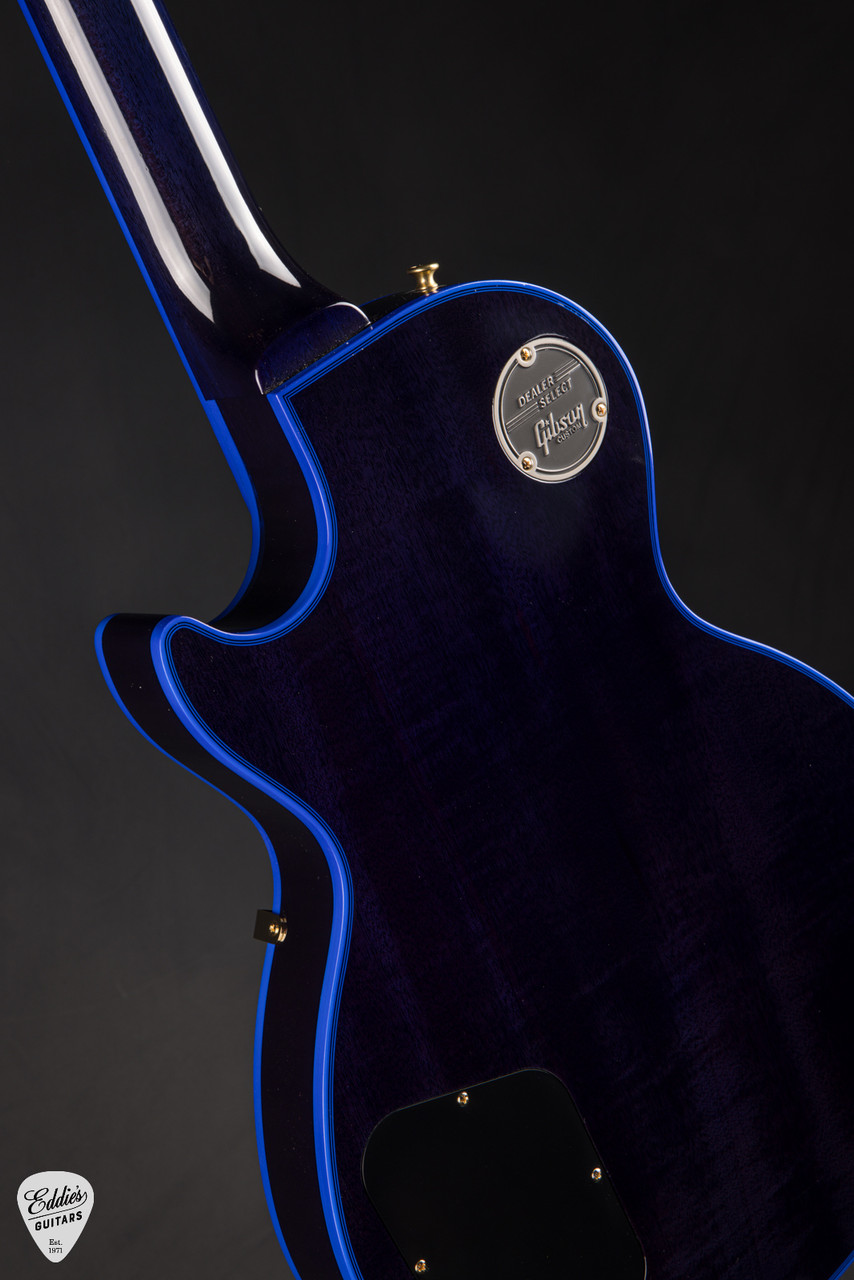 Gibson Custom Shop Dealer Select Les Paul Custom Figured Blue