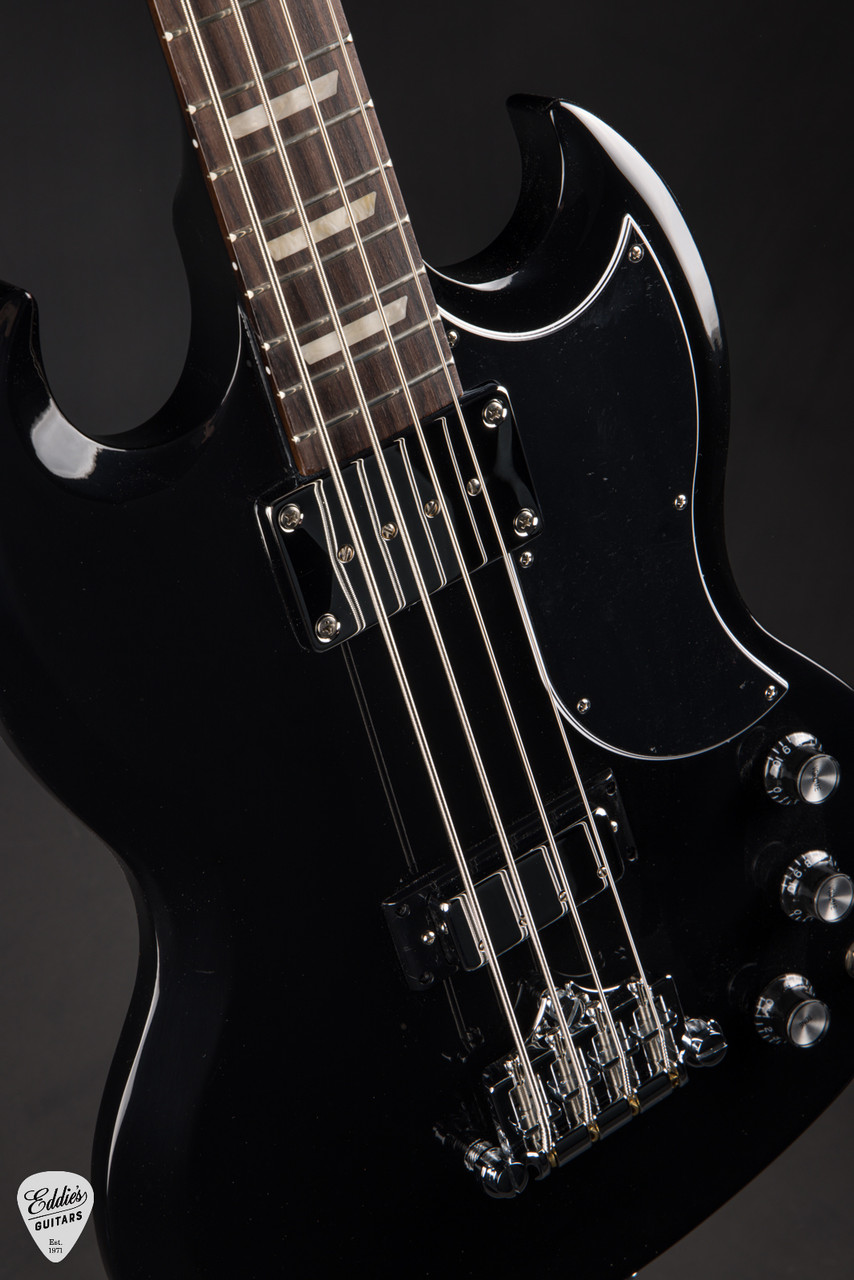 Gibson SG Standard Bass Ebony #204160263 - Eddie's Guitars