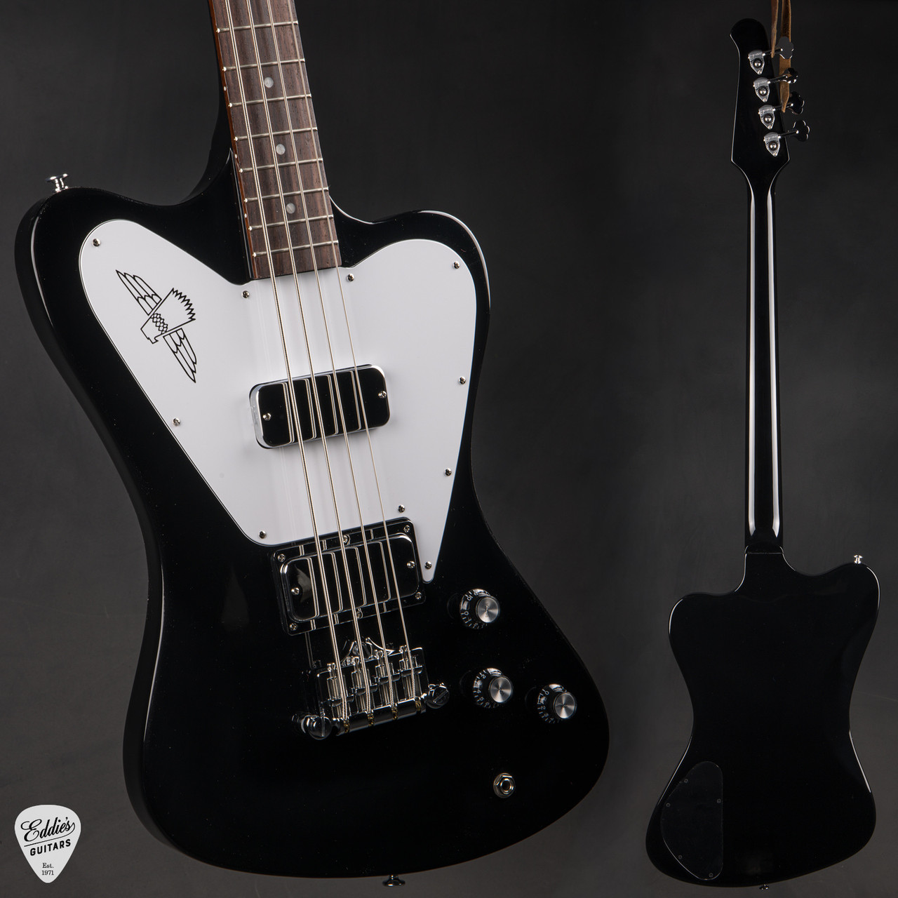 Gibson Non-Reverse Thunderbird Bass Ebony #203160127 - Eddie's Guitars