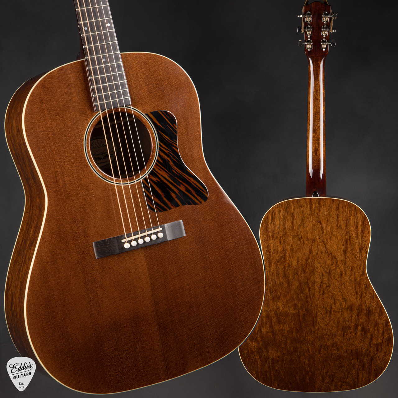 Kevin Kopp K-35 Sunburst - Tunnel Redwood & Jaguar Figured