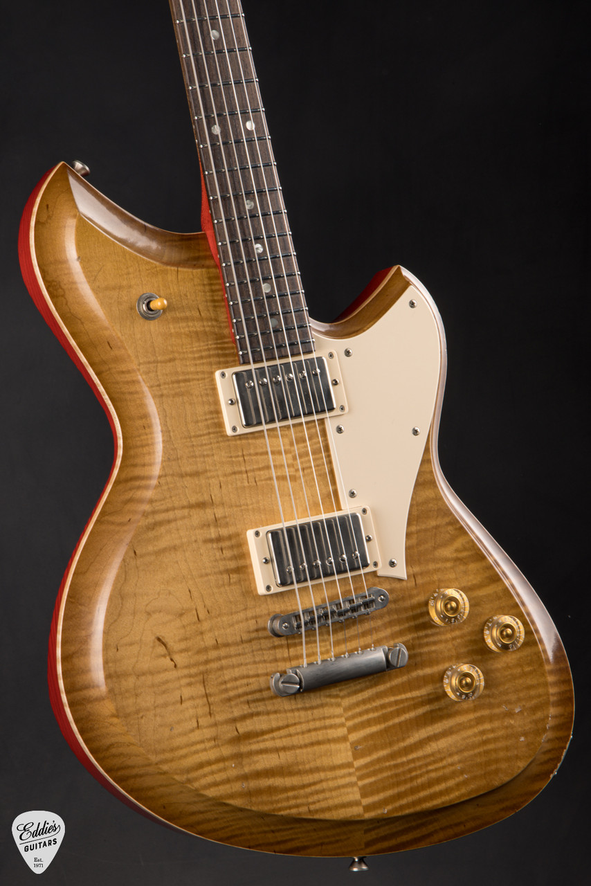 Novo Guitars 6弦エレキギター Novo Serus H2 Chambered Dealer LTD - Dirty Lemon Burst #26698