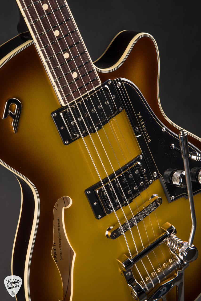 Duesenberg Starplayer TV - Gold Burst #257732 - Eddie's Guitars