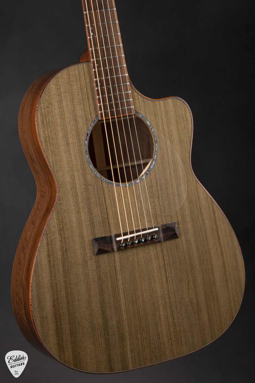 edenhaus custom guitar ストラト Huss & Dalton FS Custom - Dark Forest Ancient Cypress & Figured