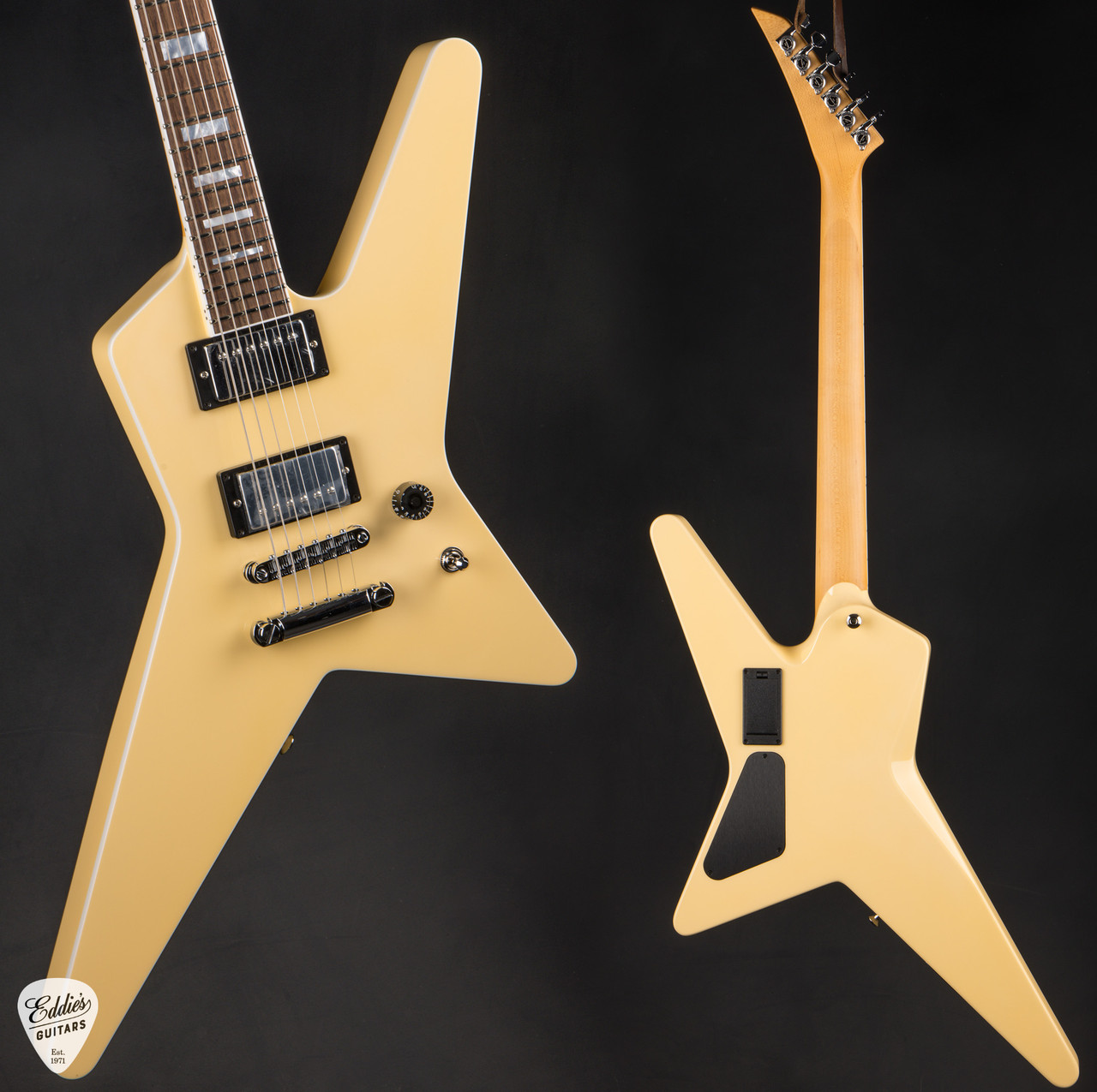 Jackson USA Signature Gus G. Star - Ivory #J11460 - Eddie's Guitars