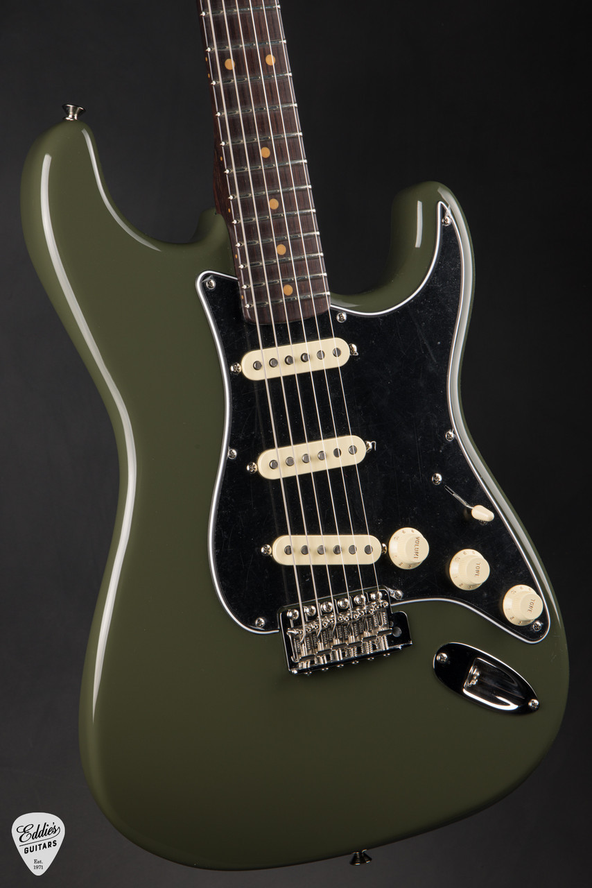 Fender Custom Shop 1955 Stratocaster NOS - Olive Drab #R148617