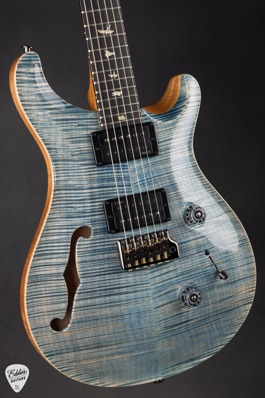 PRS Limited Edition Custom 24 Semi-Hollow - Faded Indigo #427551
