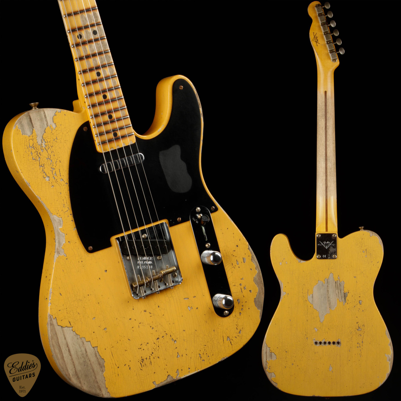 Fender Custom Shop '52 Telecaster Heavy Relic - Aged Nocaster