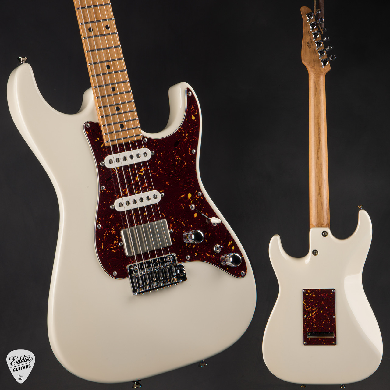 Tom Anderson The Classic - Olympic White #02-09-26P - Eddie's Guitars