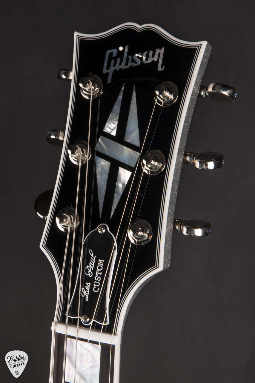 Gibson Custom Shop Dealer Select Les Paul Custom Gloss Silver
