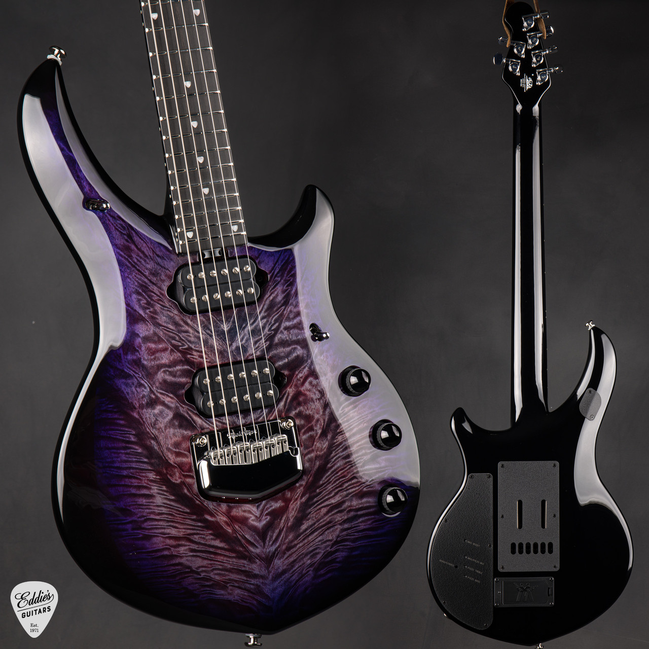 Ernie Ball Music Man Majesty 6 Premium Select - Purple Nebula II