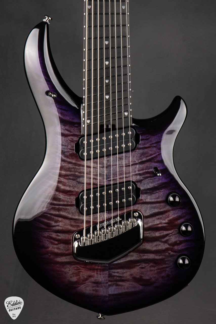 Ernie Ball Music Man Majesty 8 Premium Select - Purple Nebula II