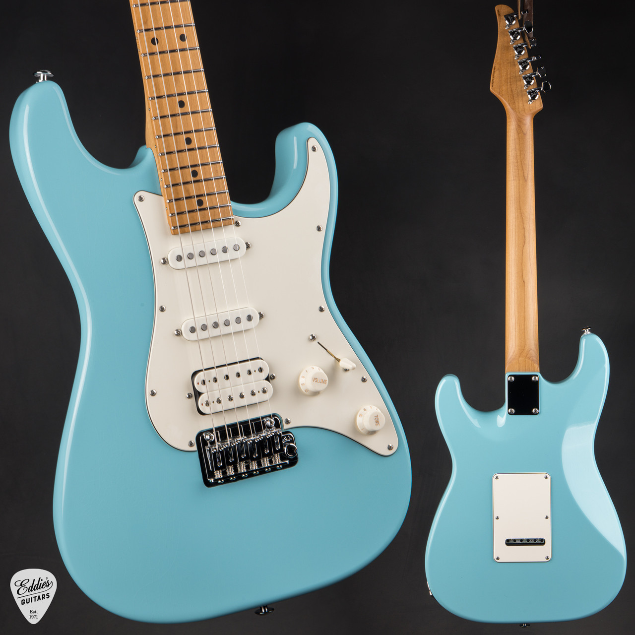 SUHRピックアップ搭載❗️フジゲンNeoClassic NCST Suhr Classic S Antique Neoteric LE - Daphne Blue #94680 - Eddie's