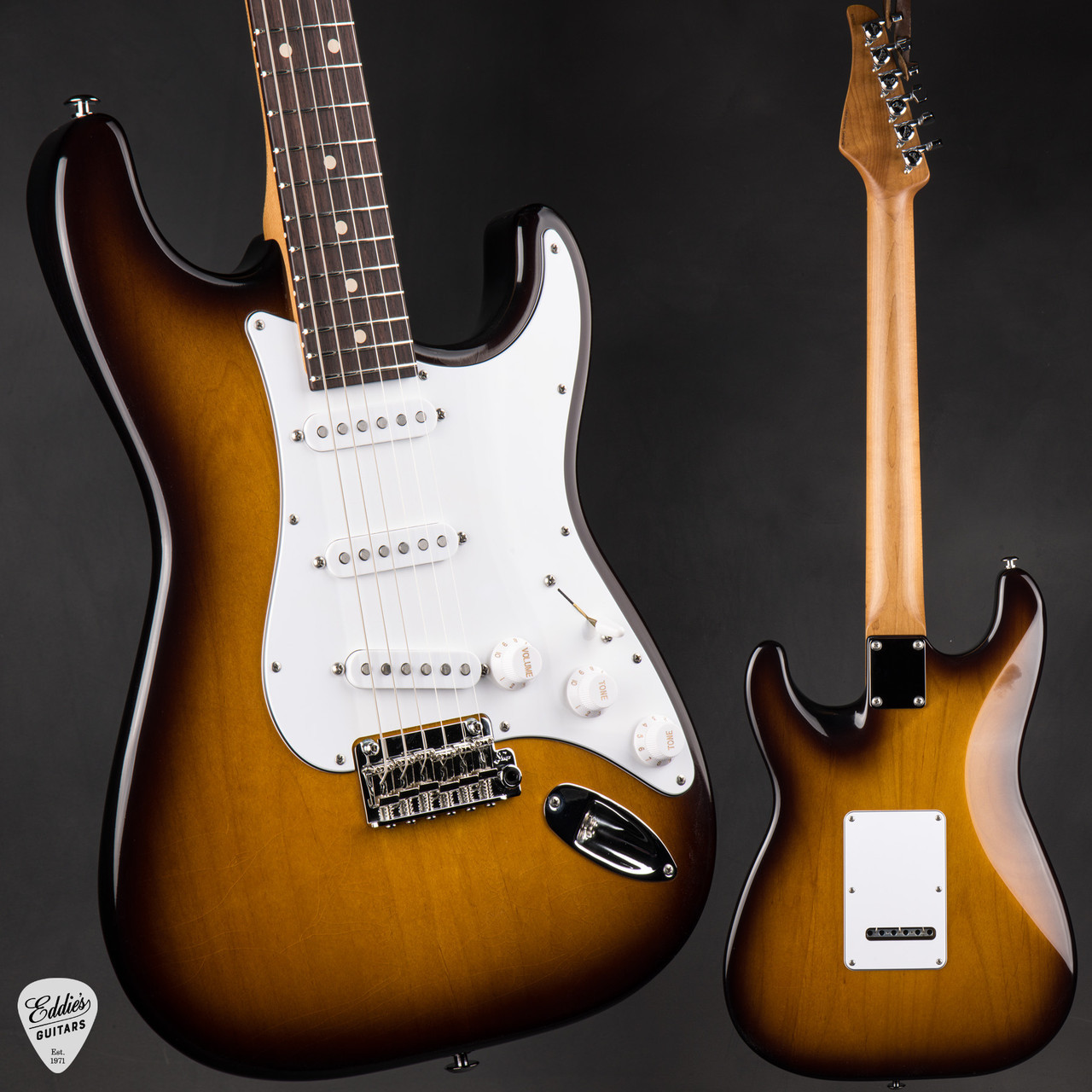 Suhr Classic S Antique Roasted - 2 Tone Tobacco Burst #90520