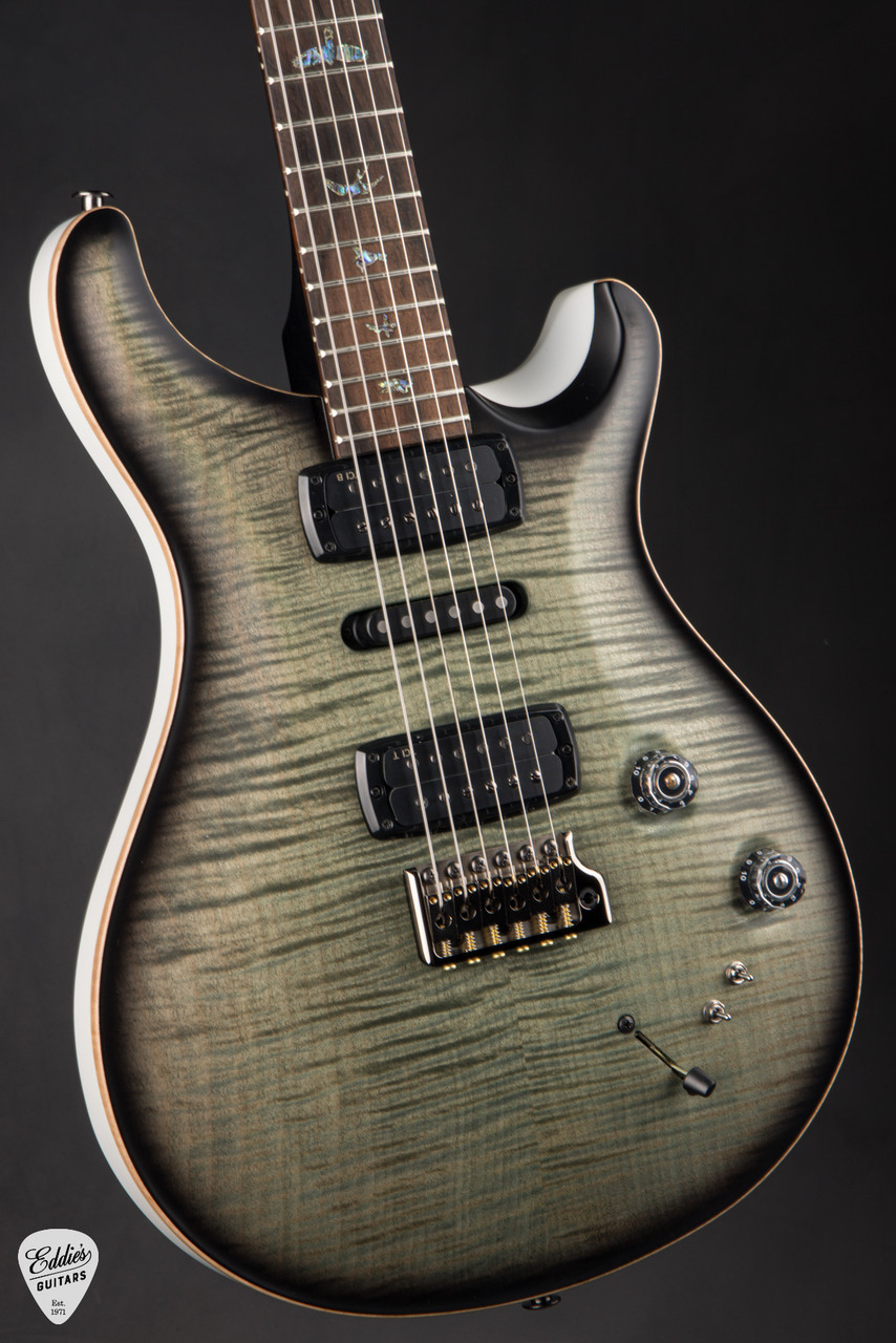 PRS Eddie's Guitars Wood Library Modern Eagle V - Trampas Green