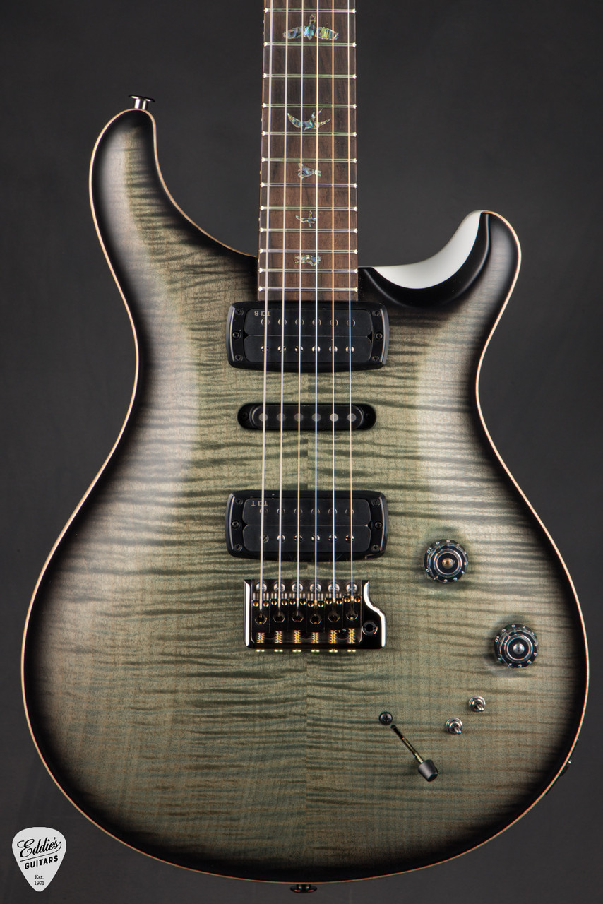 PRS タイプ エレキギター PRS Eddie's Guitars Wood Library Modern Eagle V - Trampas Green