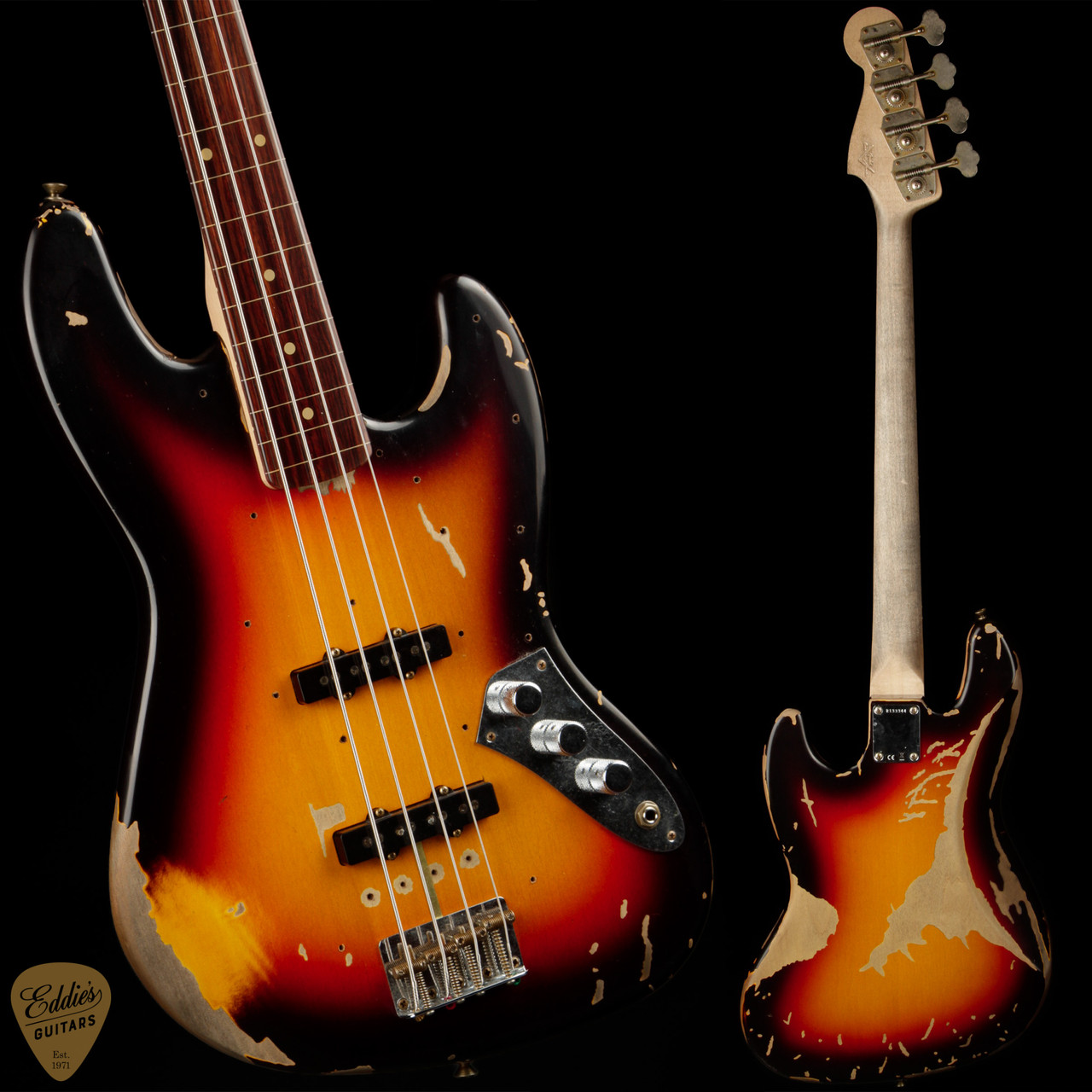 Fender Custom Shop Jaco Pastorius Tribute Jazz Bass - Three Color