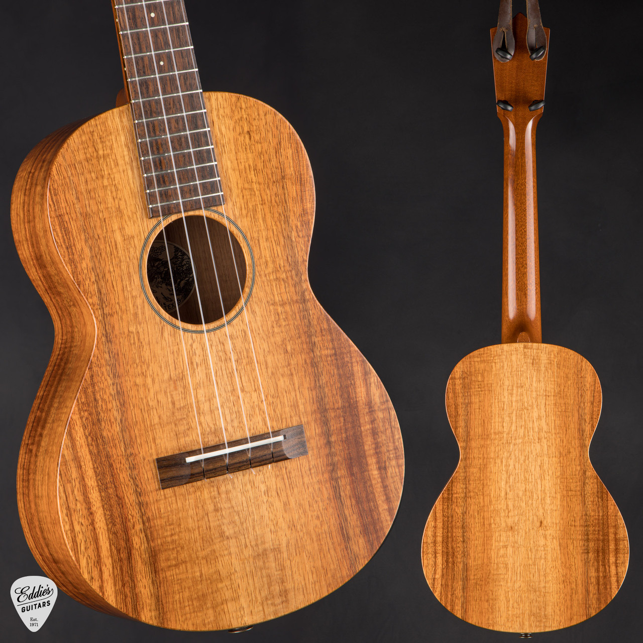UKULELE ロングボード 2012 Collings UT-1 K Ukulele - Figured Koa #U1519 - Eddie's Guitars