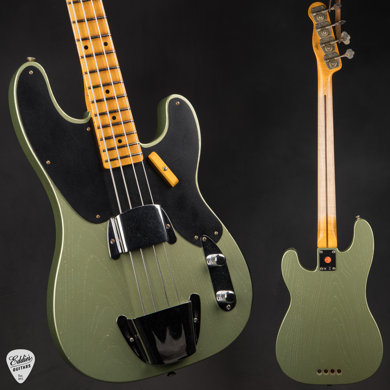 Fender Custom Shop Faded Aged Custom 1951 Precision Bass - Sage