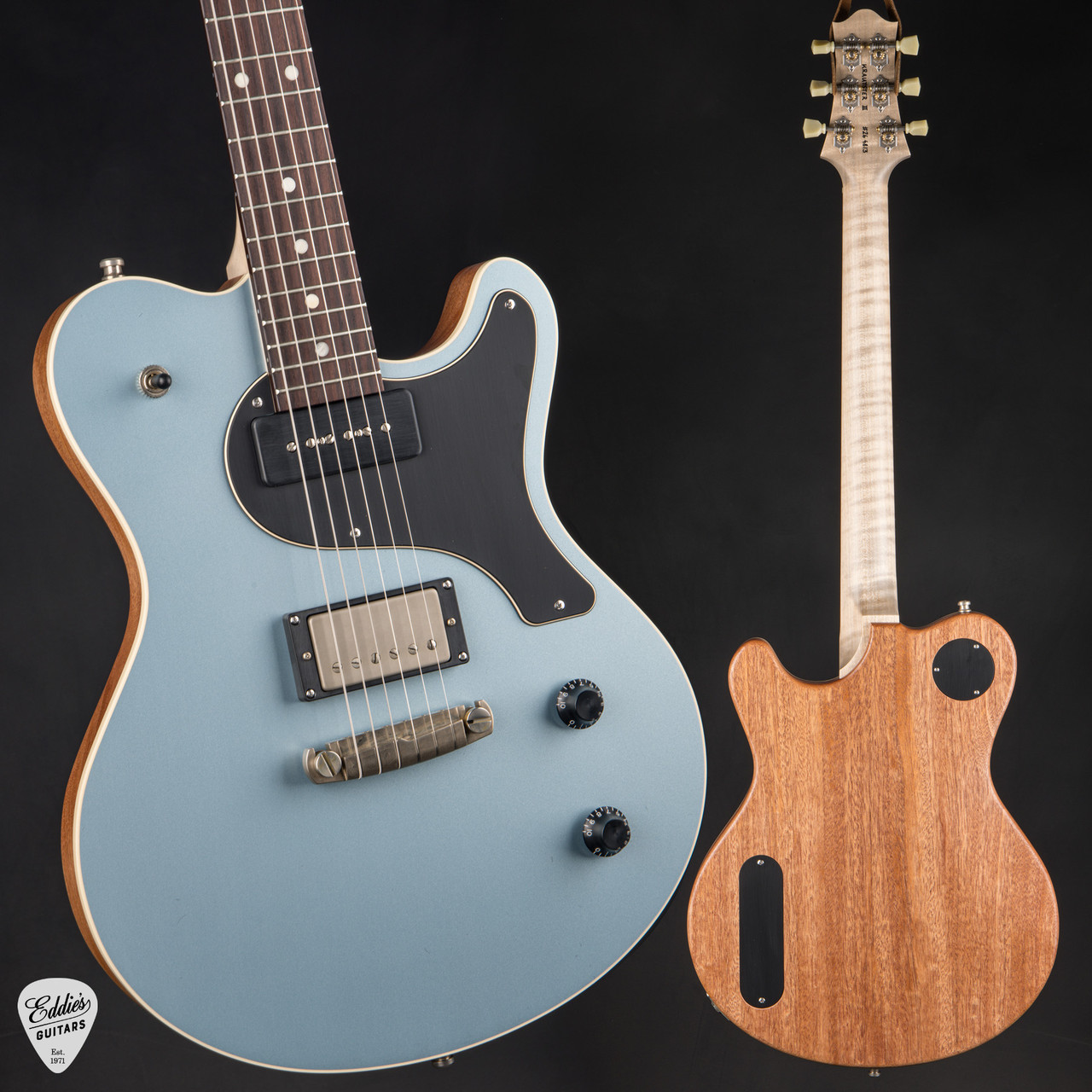 Nik Huber Krautster III - Satin Worn Ice Blue #264813 - Eddie's