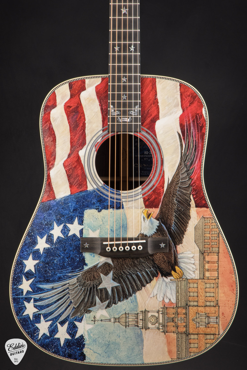 Martin HD-28 Semiquincentennial #83 of 250 #3067966 - Eddie's Guitars