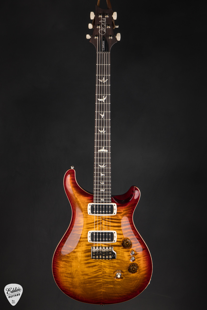 PRS Custom 24-08 - Dark Cherry Sunburst #424384 - Eddie's Guitars