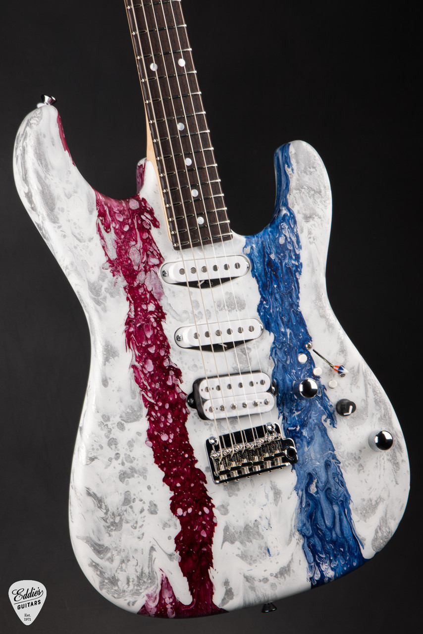 James Tyler USA 250 Studio Elite HDX - Red, White and Blue Shmear