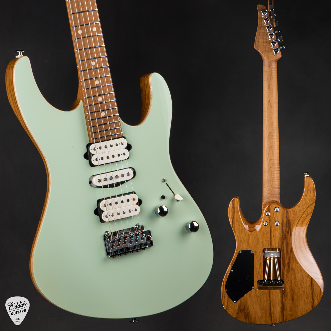 Suhr Modern Roasted - Surf Green #85746 - Eddie's Guitars
