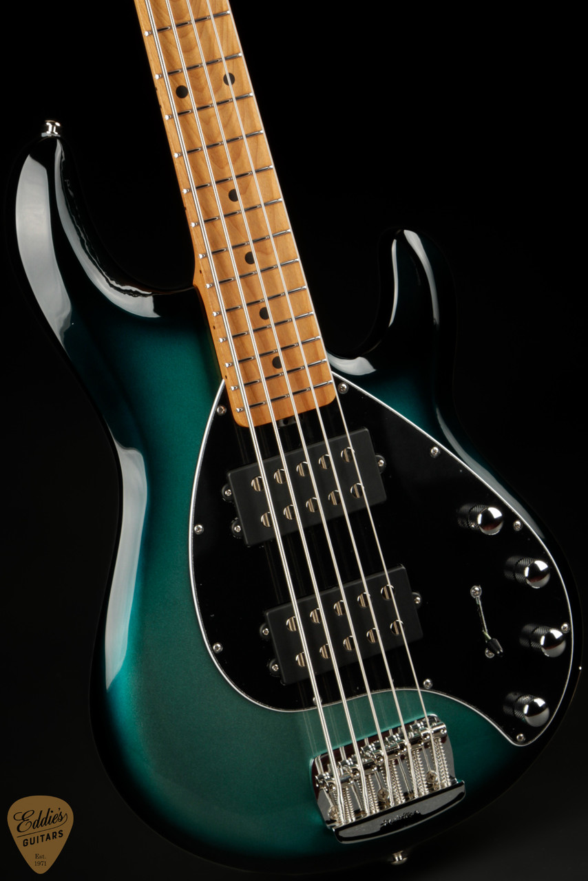 Ernie Ball Music Man StingRay 5 Special HH - Frost Green - Eddie's