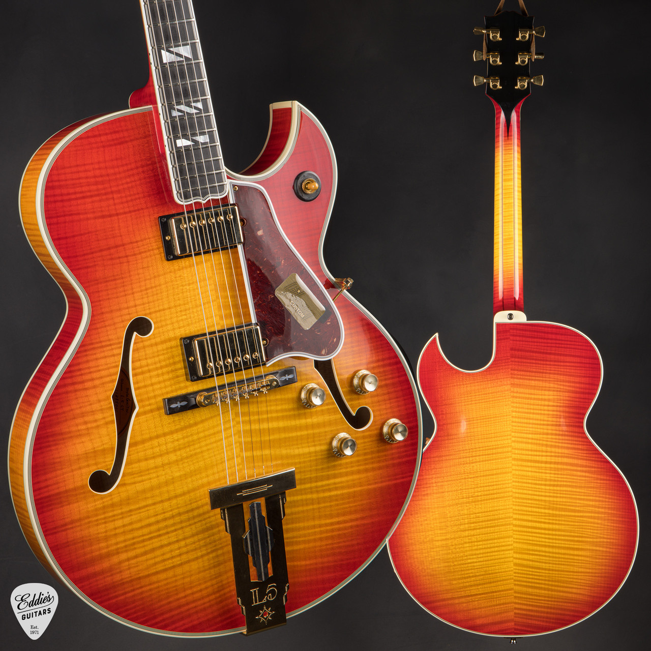 2015 Gibson Custom Shop L5 CT - Heritage Cherry Sunburst #11285001