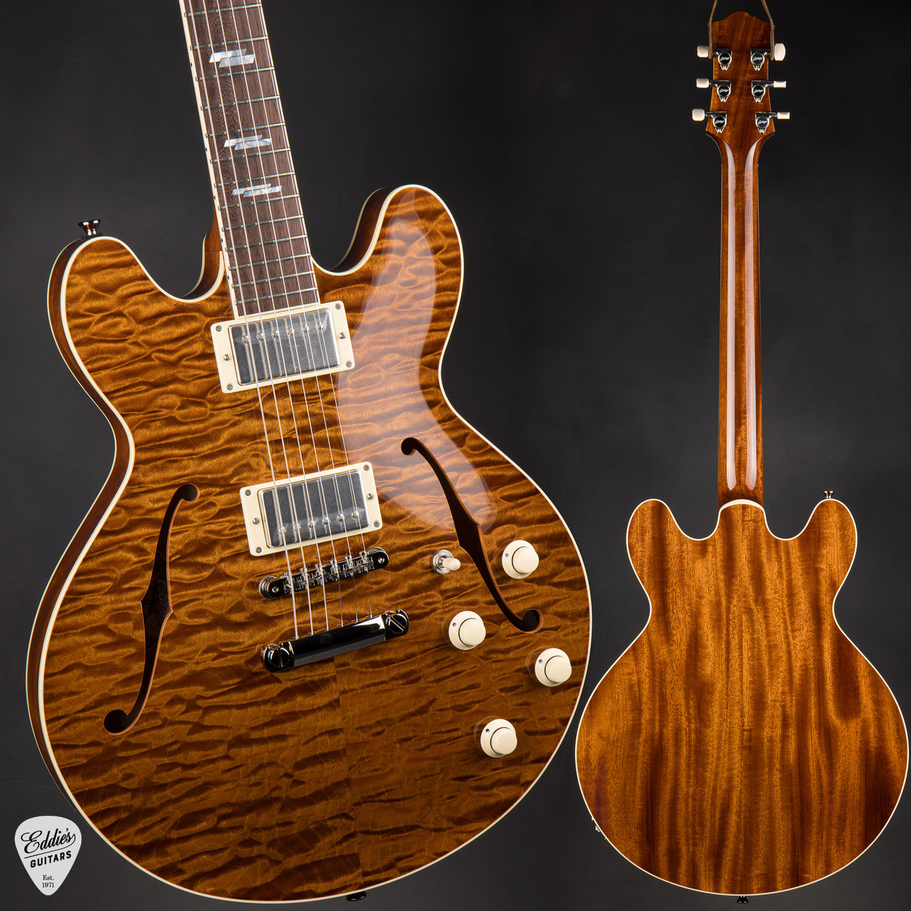 鍛神 キタシン Collings I-35 Deluxe - Caramel #261292 - Eddie's Guitars