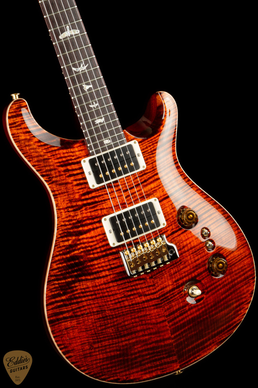 2023 - Paul Reed Smith Custom 24-08 - Orange Tiger - Eddie's Guitars