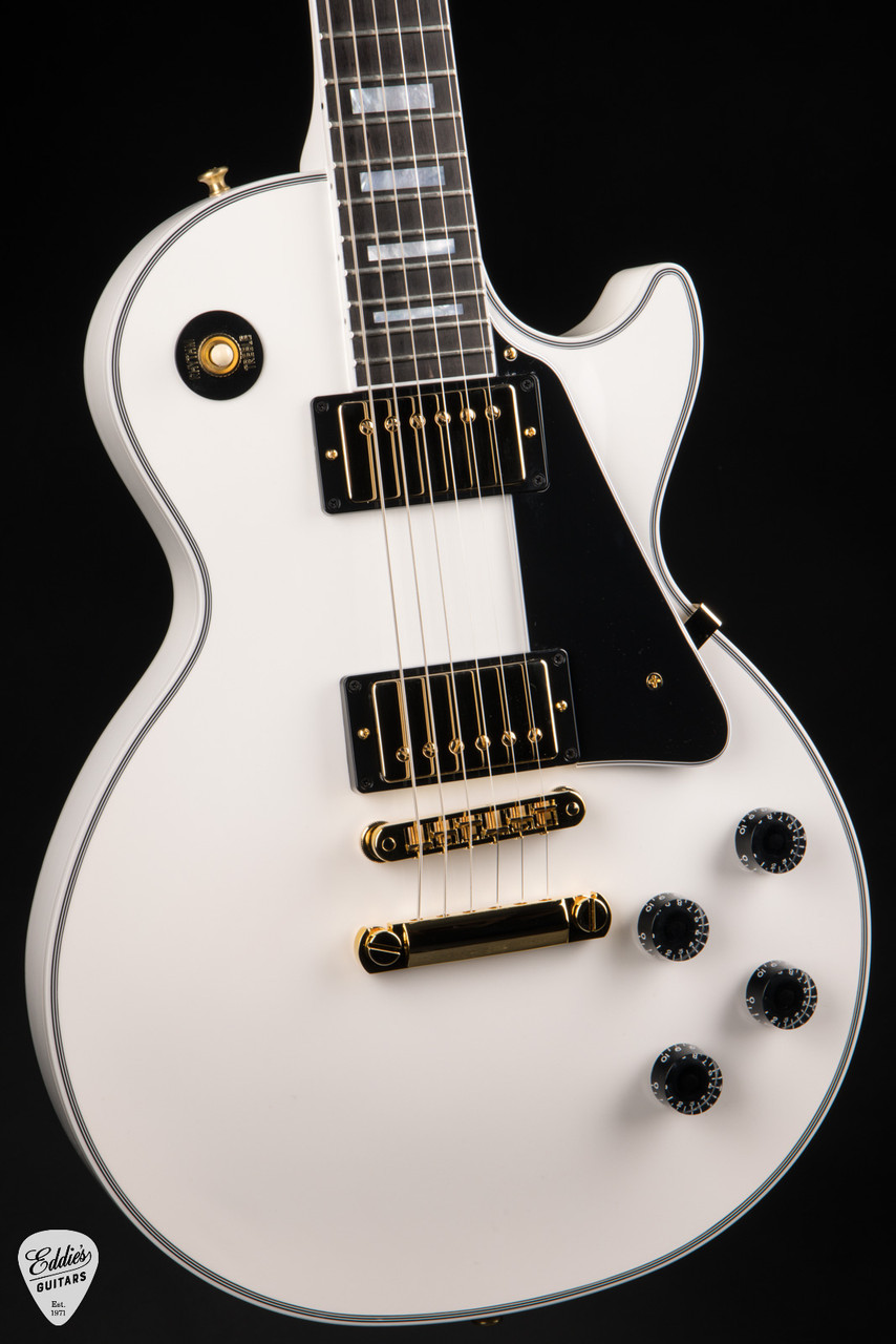 Gibson Custom Shop Les Paul Custom Gloss Alpine White 10.11