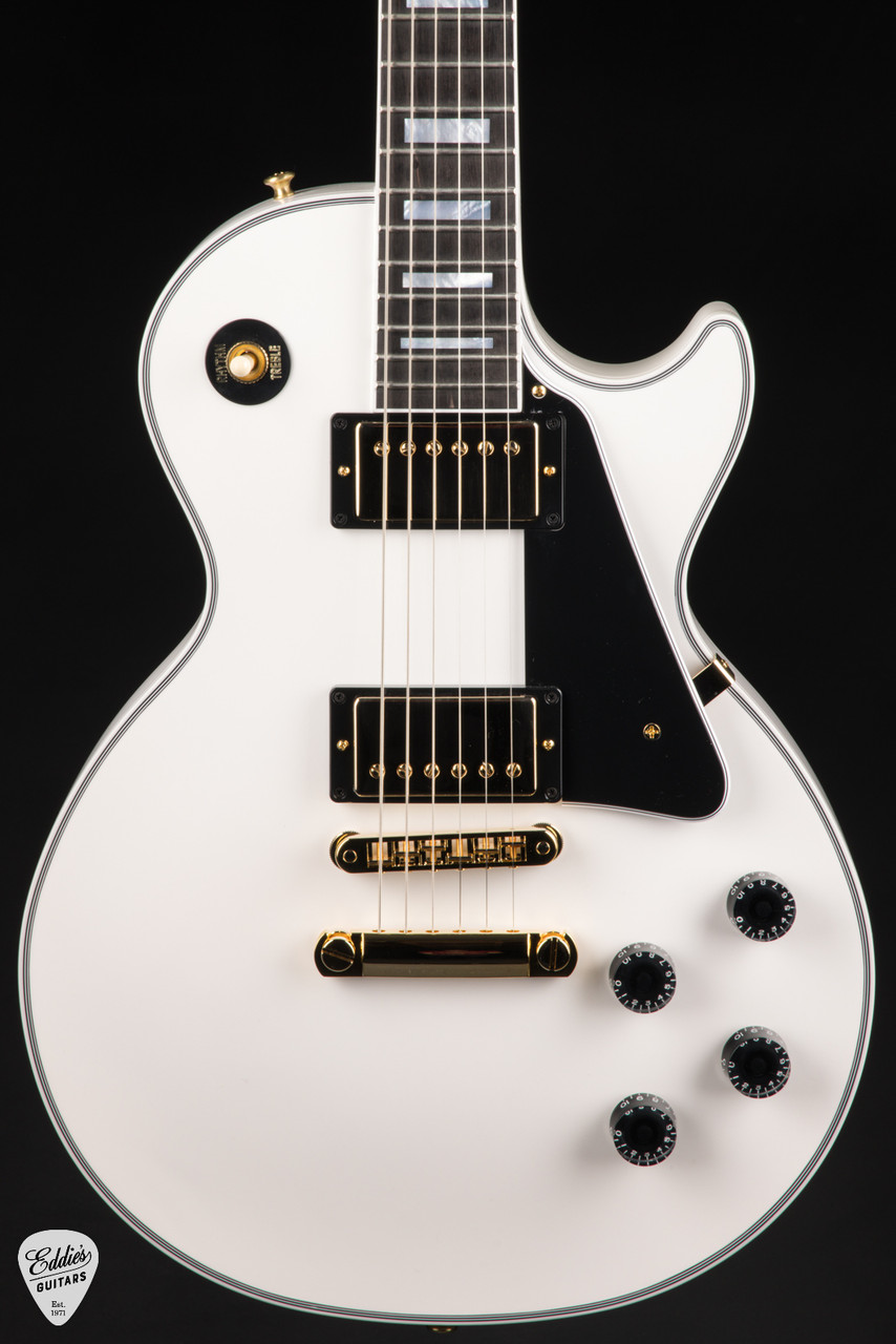 Gibson Custom Shop Les Paul Custom Gloss Alpine White 10.11
