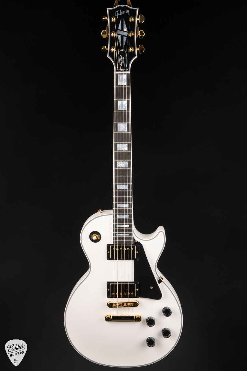 Gibson Custom Shop Les Paul Custom Gloss Alpine White 10.11