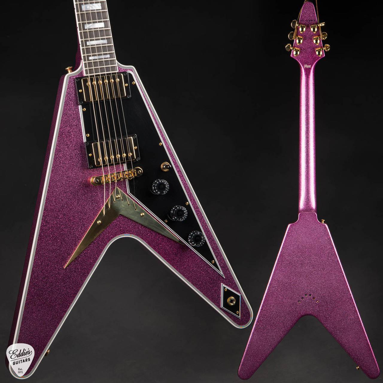 2025 - Gibson Custom Shop Made 2 Measure Flying V Custom Gloss