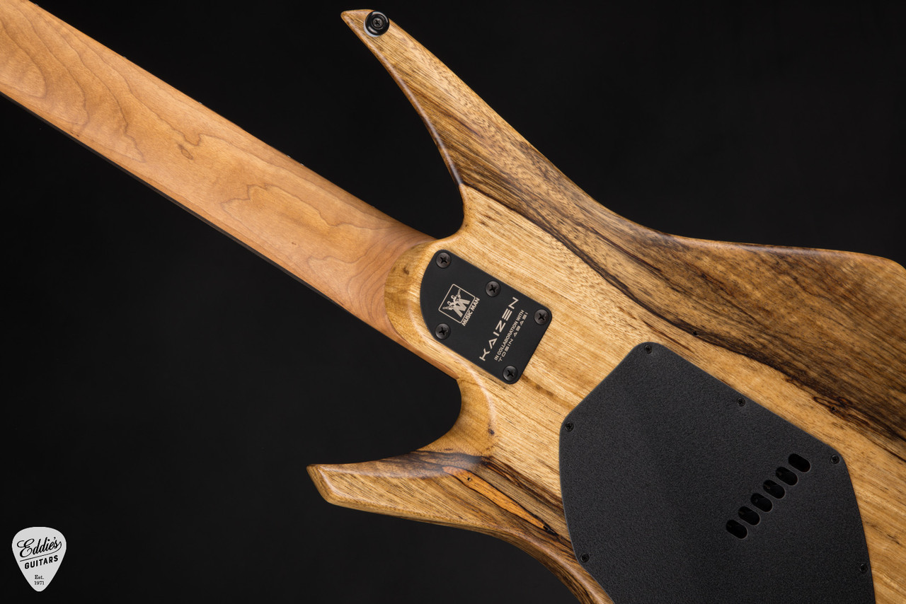 Ernie Ball Music Man Kaizen 7 - Black Limba - Eddie's Guitars