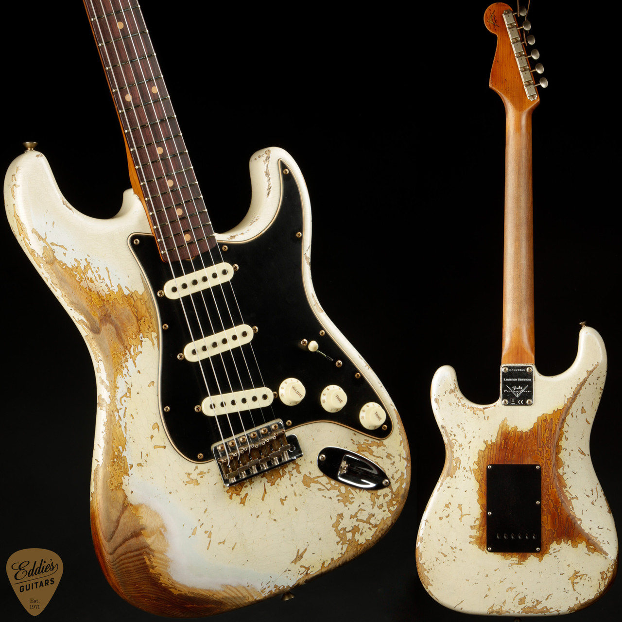 2023 - Fender Custom Shop LTD Poblano Strat Super Heavy Relic