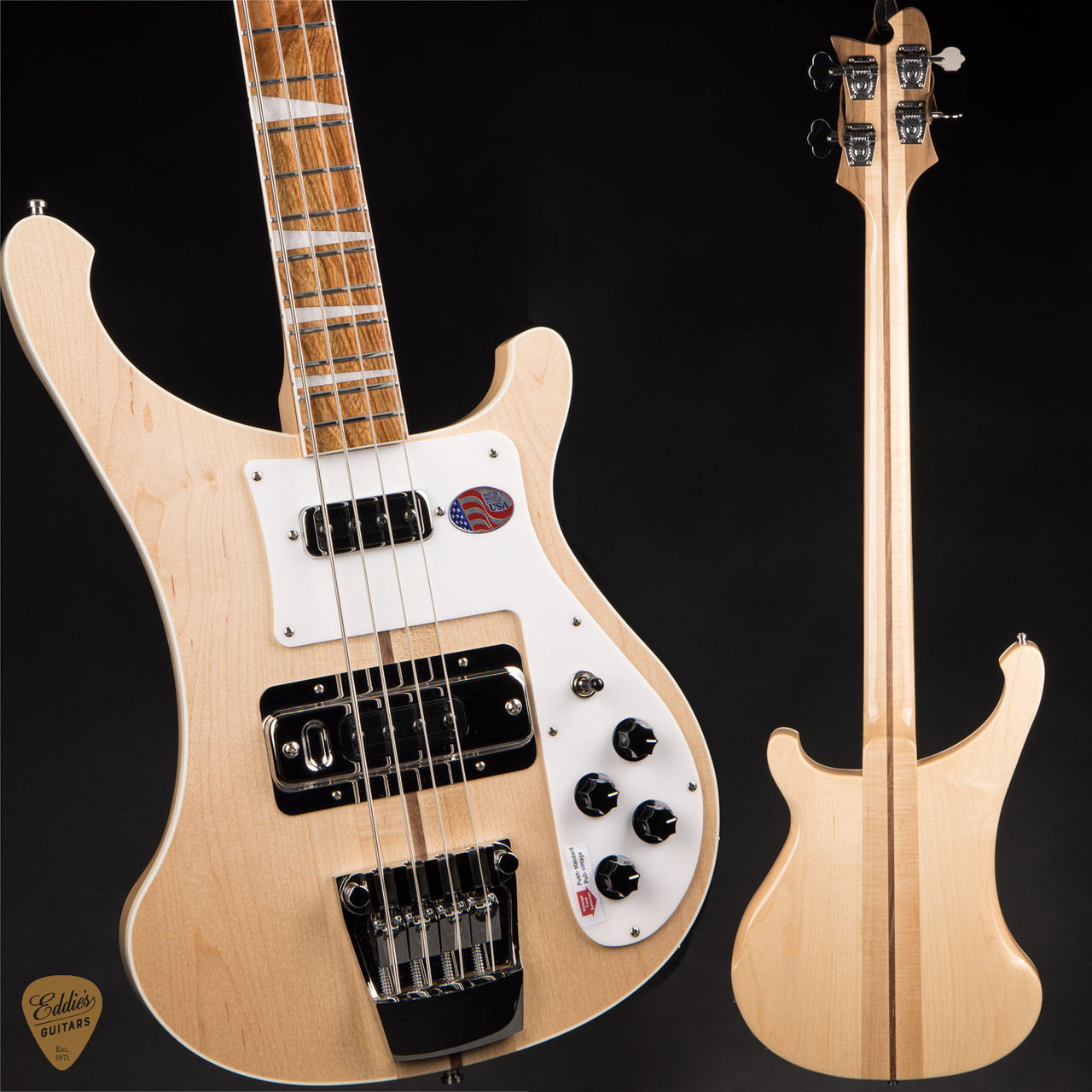 Rickenbacker 4003 - Maple Glo - Eddie's Guitars