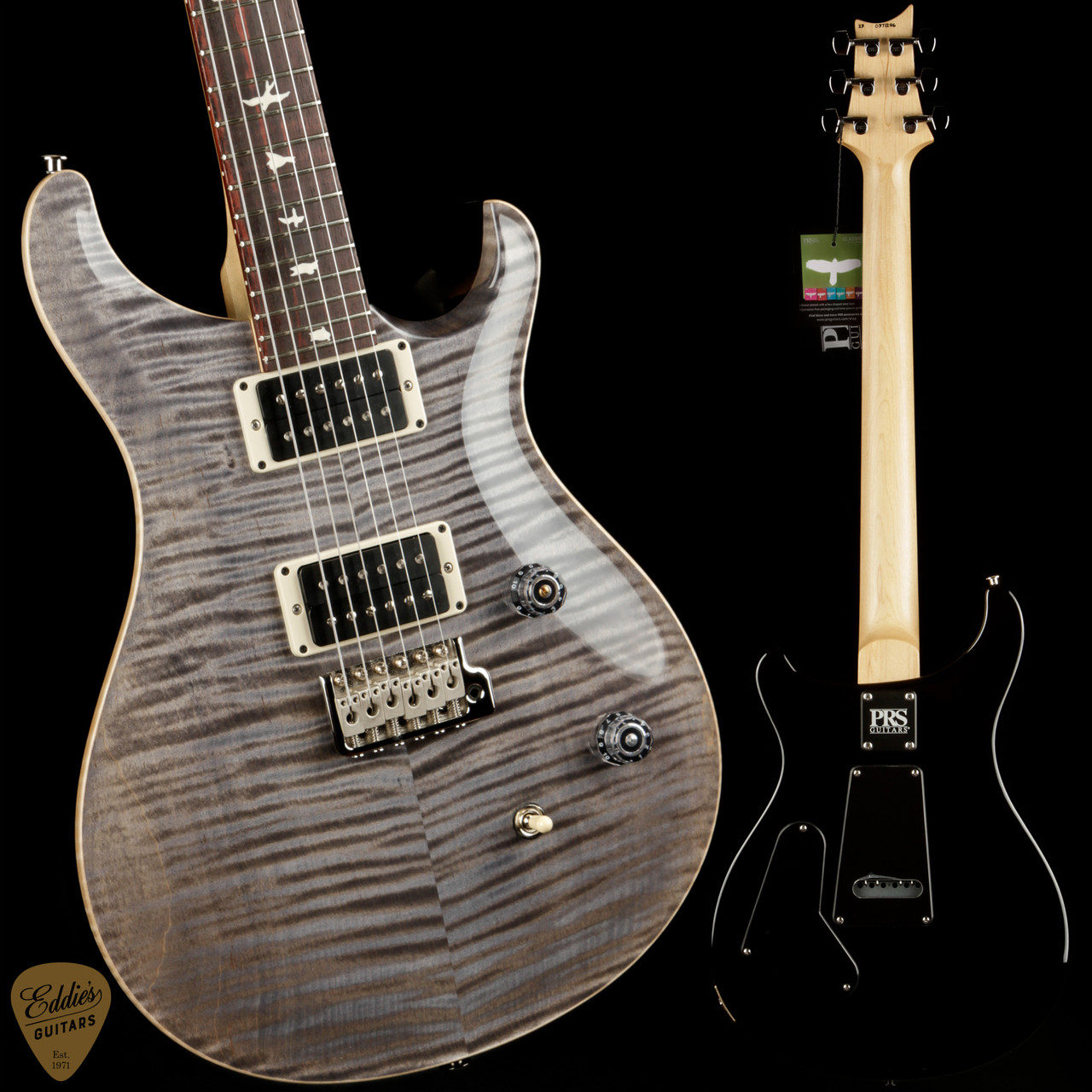 2023 - Paul Reed Smith CE 24 - Faded Grey Black - Eddie's Guitars