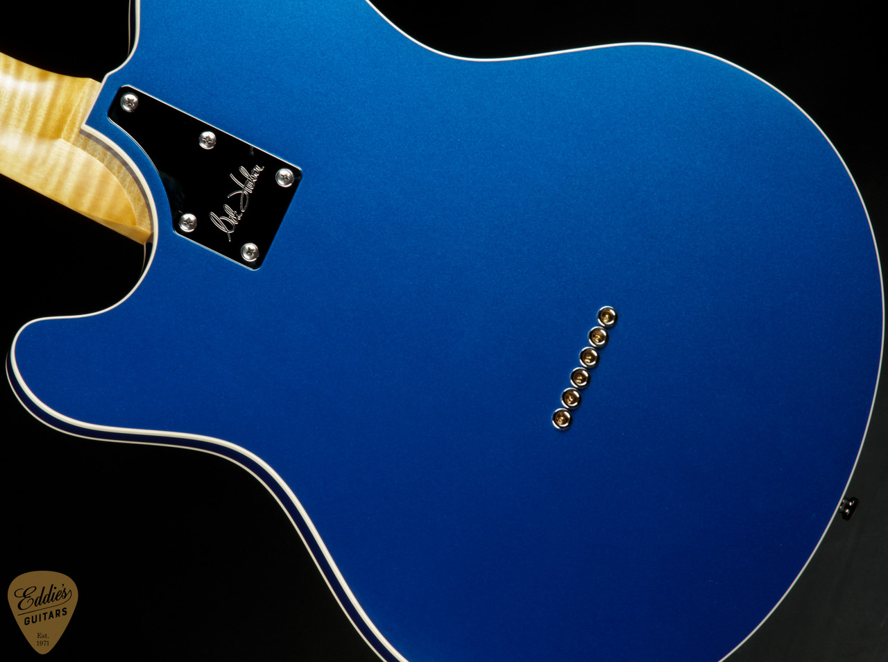 2023 - Nik Huber Twangmeister - Gloss Lake Placid Blue - Eddie's